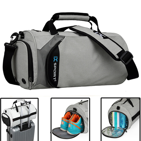 Men Gym Bags For Fitness Training Outdoor Travel Sport Bag Multifunction Dry Wet Separation Bags Sac De Sport ► Photo 1/6