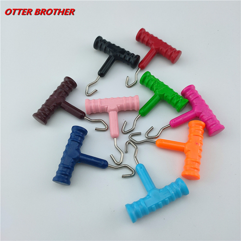 1pcs Fishing Sea Stainless Steel Knot Puller Tool Rig Making Carp Terminal Tackle Making Accessories ► Photo 1/6