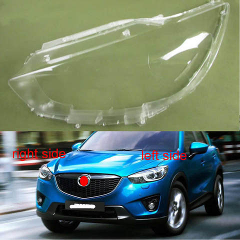 For Mazda CX-5 CX5 2013 2014 2015 2016 Lamp Shell Headlight Cover Glass Lampshade Transparent Shade Headlamp Cover Lens Mask ► Photo 1/6