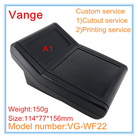 1pcs/lot desktop control system junction box 114*77*156mm ABS plastic housing diy enclosure case for industrial control PCB ► Photo 1/6