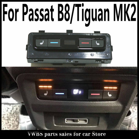 V W original rear seat heating kit，Rear seat heating Rear seat heating pad for Passat B8/Arteon/Tiguan MK2/Atlas ► Photo 1/6