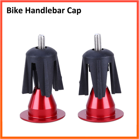 1Pair Bike Handlebar Cap Bicycle Grips Aluminum Alloy Bike Handlebar End Lock-On Plugs Bar Grips Caps Covers Bicycle Parts ► Photo 1/6