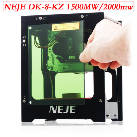 NEJE DK-8-KZ 1500/2000mW profesional DIY de escritorio Mini CNC cortador grabador láser de Grabado de la máquina de corte ► Photo 1/6