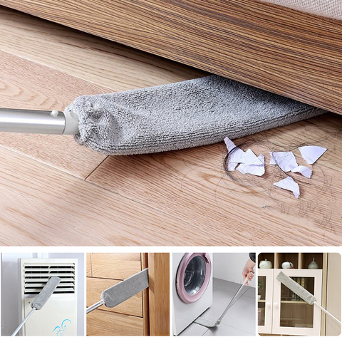 Bedside Duster Brush Long Handle Mop Furniture Gap Dust Cleaner Magic  Microfibre Duster Home Cleaning Tools Instant Duster Pro - Price history &  Review, AliExpress Seller - JYPS Life Store
