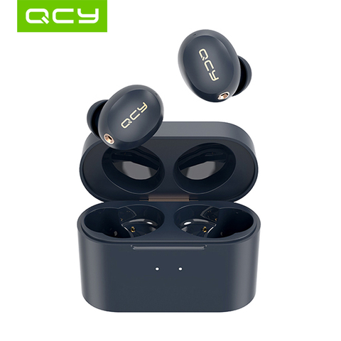QCY HT01 Hybrid ANC active noise-cancellation Earphones wireless charging headphones Bluetooth 5.0 TWS hall switch headset ► Photo 1/6