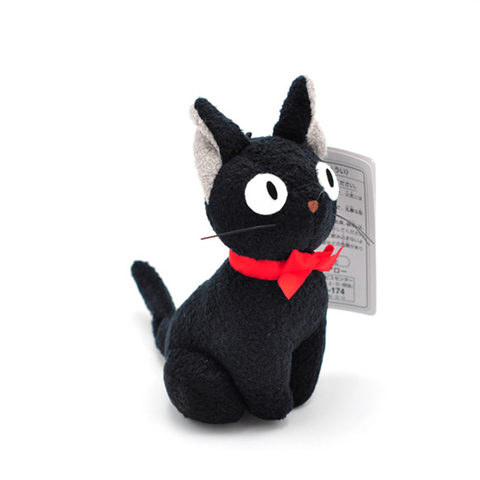 Studio Ghibli Hayao Miyazaki Kiki's Delivery Service Black JiJi Plush Toy Cute Mini Black Cat Kiki Stuffed Toy Keychain Pendant ► Photo 1/5