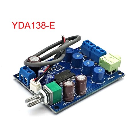 YDA138 Amplifier Board DC12V 2X10W Modulo Amplificador Dual Channel Audio Speaker Sound Placa Amplifier Board Sonorisation ► Photo 1/4