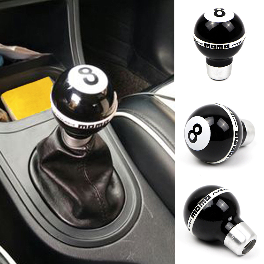 Car Gear Shift Knob Ball 8 Billiard Shape Universal Manual Lever Stick