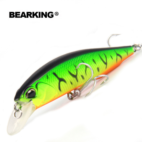 Bearking fishing lures 100mm 14.5g,5pcs/.lot.  Bear king 2015 good fishing lures minnow,quality professional minnow ► Photo 1/6