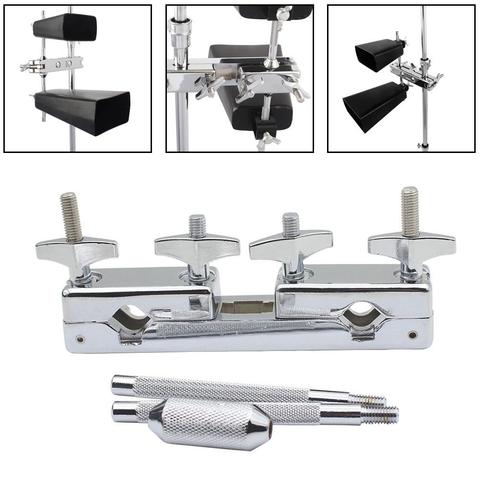 Metal Connecting Clamp Holder Bracket Rod Percussion Drum Cowbell Accessory Clip Clamp Holder Bracket Rod Percussion Drum Clamp ► Photo 1/6