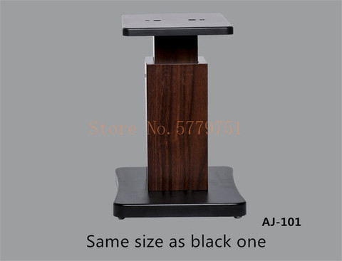 Bookshelf Speaker Tripod Lifting Surround Frame Home Theater Audio Floor Stand Wooden Speaker Stand ► Photo 1/6