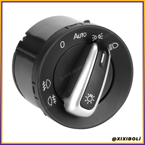 AUTO Headlight Switch Control Headlamp Fog Light Integrated Switches For VW Eos Touran Tiguan Passat CC Jetta MK5 Golf 5ND941431 ► Photo 1/6