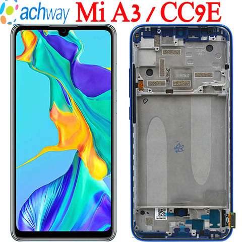 TFT For xiaomi mi A3 lcd Display mi a3 Touch Screen Digitizer Assembly mi  a3 display with frame For xiaomi mi cc9e lcd display - Price history &  Review