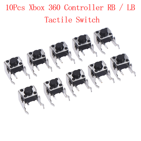 Hot sale 10Pcs Replacement Repair Parts LB RB Switch Bumper Joystick Button for Xbox 360 Controller ► Photo 1/6