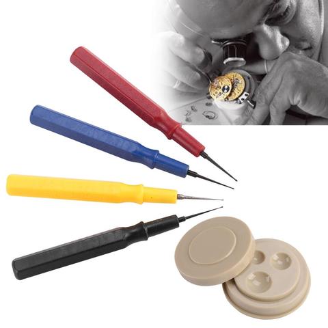 Watch Oiler Kit 1 Oil Cup 4 Oil Pen Watchmaker Repair Tool High Quality Professional Watch Oiler Set Assortment Watch Tool Kit ► Photo 1/6