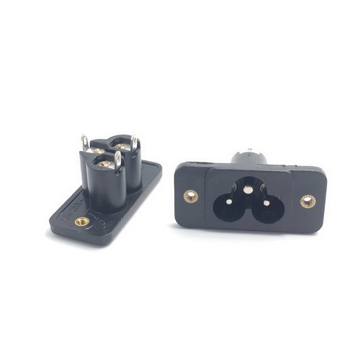 1~10PCS 3pin AC 2.5A 250V voltage power socket connector IEC 320 C6 AC power outlet 3 pin ► Photo 1/3