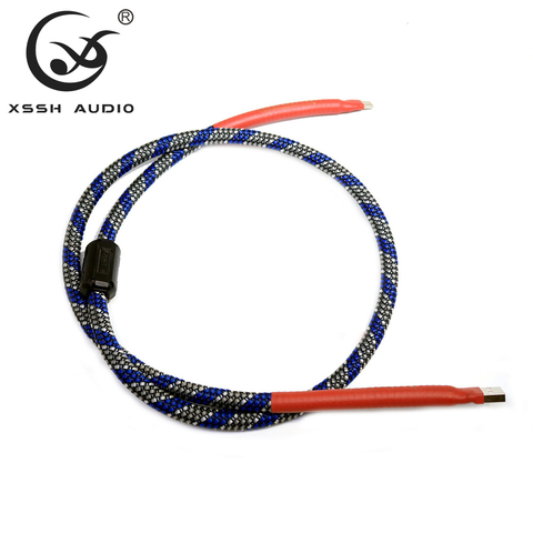 XSSH DIY USB Type C Cable HiFi USB A To C Audio Data Cable For DAC Mobile Tablet USB 2.0 cable ► Photo 1/6
