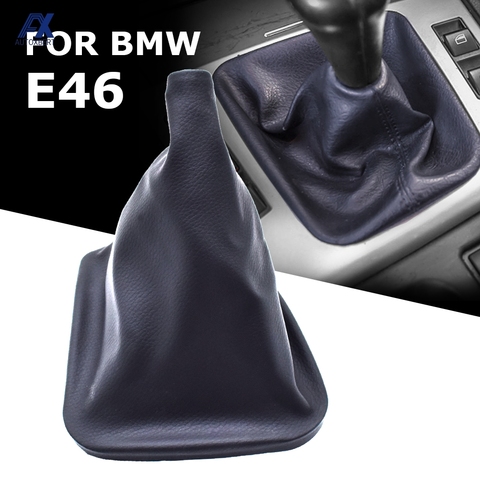 Car Leather Gear Knob Gaiter Boot Cover For BMW E34 1988-1995 E36 1991-1998 E46 1999-2005 Z3 1995-2001 E30 1982-1990 Interior ► Photo 1/6