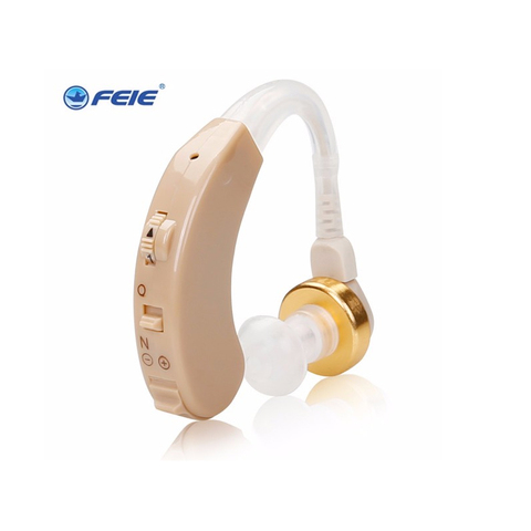 Hearing Aid  Audifonos  Hot Sale Behind The Ear Hearing Aid Ear Aids for the Elderly Mini BTE   Fast Shipping S-138 Ear Hook ► Photo 1/6