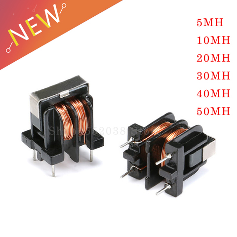 5PCS/LOT UU10.5 UF10.5 Common Mode Choke Inductor 10mH 20mH 30mH For Filter Inductance Pitch 10*13mm Copper wire Common Inductor ► Photo 1/5