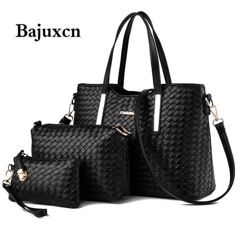 2022 Brand Women's Luxury Composite Shoulder Bags Ladies Handbags Clutches Bags Set 3 High Quality Sac A Main Femme De Marque ► Photo 1/6