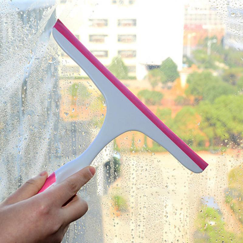 Window Wiper Shower Squeegee Glass Mirror Screen Rubber Blade Cleaner Washer New 