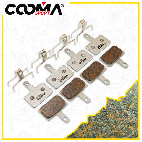 Bicycle Brake Pads For Shimano B01S, Deore, Alivio, Acera, Nexave, Tourney, M485, M447, M446, M395, M396, Alu-Alloy Ex Plus, 4pr ► Photo 1/6