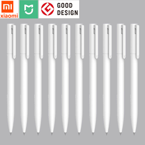 Xiaomi pen White mijia pens luxury 0.5mm Cute Gel Black Ink Pen Roller Writing Tool School Office Student Stationery mi pen ► Photo 1/4