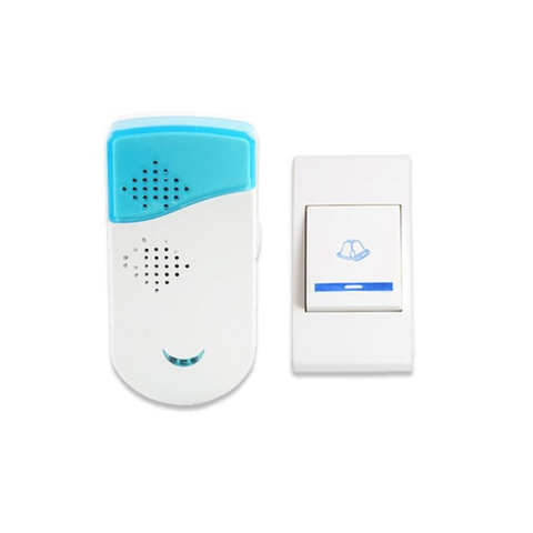 Yobang Security Multi Music Wireless Door Chime Home Cordless LED Light Door Bell Chime Music Door Bell Transmitter Receiver ► Photo 1/4