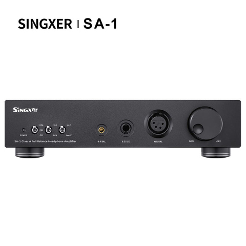 Singxer SA-1 Headphone Amplifier Fully Balanced Discrete Class A Amp SA1 Support XLR/6.35mm/4.4mm Multi Interface Preamp ► Photo 1/5