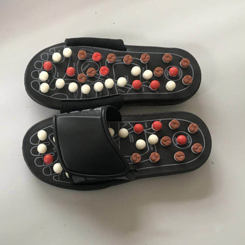 Foot Massage Slippers Acupuncture Therapy Massager Shoes For Foot Acupoint Activating Reflexology Feet Care Massageador Sandal ► Photo 1/4