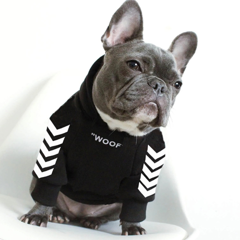 Fashion Dog Hoodie Winter Pet Dog Clothes For Dogs Coat Jacket Cotton Ropa Perro French Bulldog Clothing For Dogs Pets Clothing ► Photo 1/6