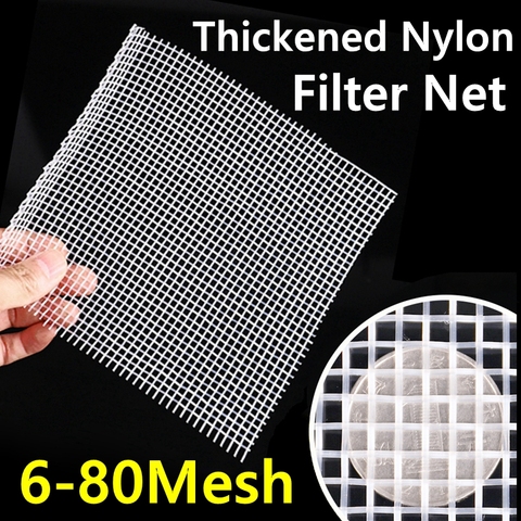 6-80 Mesh Food Grade Thickened Nylon Filter Net Fabric Micron Home Kitchen Oil Food Water Filter Mesh Cloth Wine Beer Brewing ► Photo 1/6