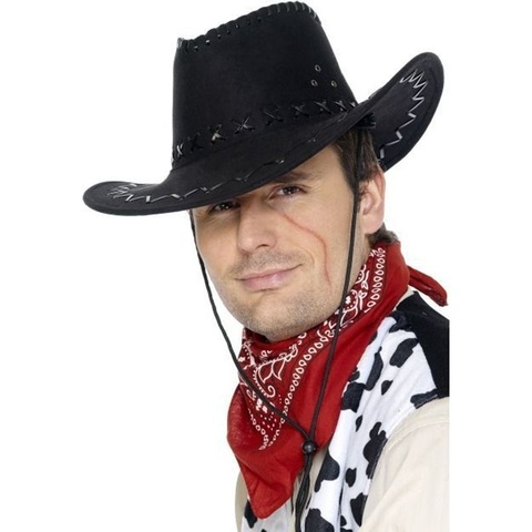 Casual Western Cowboy Hat Sun Hat Cowgirls Children Hat Artificial Suede Wide Brim Leisure Halloween Men Woman Hat ► Photo 1/6