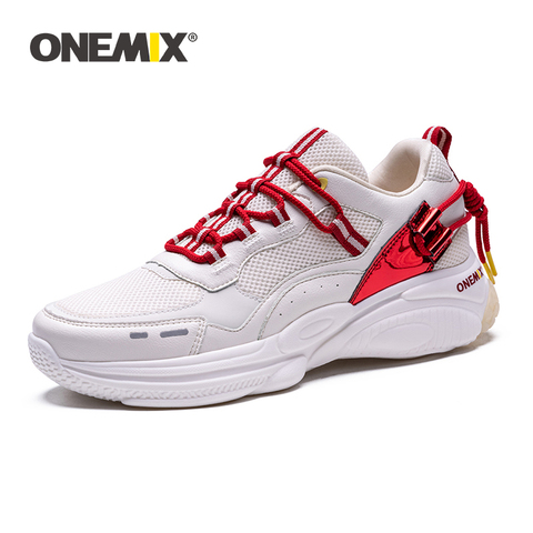 ONEMIX new 2022 running shoes new arrival running boots men's  height increase winter boots tactical sneakers fitness trail ► Photo 1/6