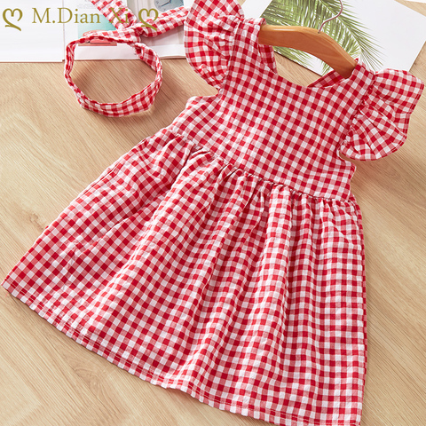 Baby Girls Dresses Summer Dresses  Kids Sleeveless Cute Umbrella Print O-neck A-line Dress Summer Princess Dresses for Girls ► Photo 1/6