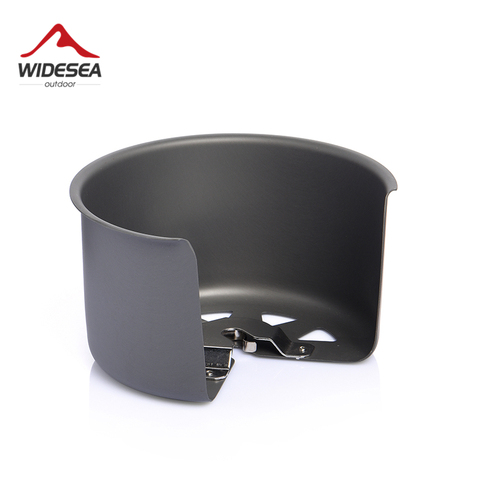 Widesea Camping Gas Stove Wind shield Outdoor Burner Screen Wind Guard Portable Gasonline Windproof  Cooking Set Survial ► Photo 1/6
