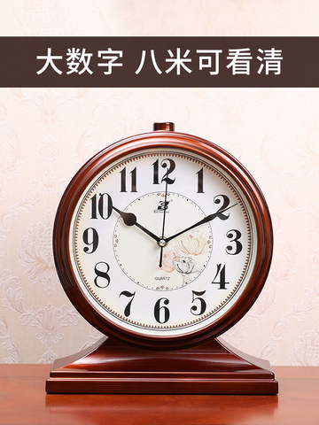 Antique Table Clock Retro Living Room Desktop Clocks Shabby Chic Vintage Style Table Watch Desk Ornaments Home Decoration Gift ► Photo 1/4