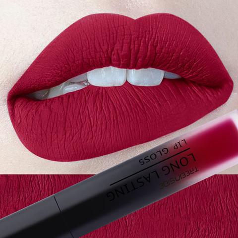 30 color matte liquid lipstick waterproof long lasting lip plumper makeup lipstick velvet gloss lip gloss cosmetics ► Photo 1/6