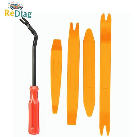 Auto Door Clip Panel Trim Removal Tool Kits Navigation Disassembly Seesaw Car Interior Plastic Seesaw Conversion Tool 4/12 Sets ► Photo 1/6