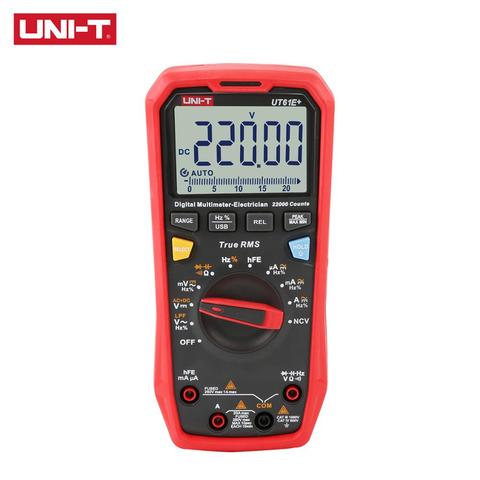 UNI-T UT61E+ UT61B+ UT61D+ 1000V True RMS Digital Multimeter Equipped with Audible and Visible Alarm ► Photo 1/6