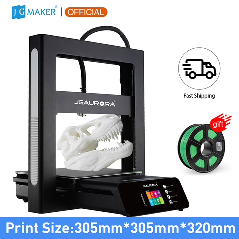 JGMAKER 3D Printer A5 Updated A5S Full Metal Diy Kit Extreme High Accuracy Large Print Size 305x305x320mm Impressora 3d JGAURORA ► Photo 1/6