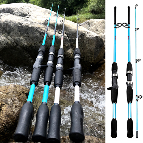 Fishing Rod Spinning Casting Fly Ultralight Carp Carbon Glassfiber Pesca Hand Lure Feeder Pole fish gear Travel Surf 1.5M 1.8M ► Photo 1/1