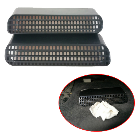 2Pcs Under Seat Ventilation Air Conditioner Vent Cover Grille for