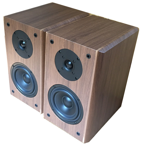 KYYSLB 50W 8 Ohm 205 5 Inch Hifi Passive Wooden Speakers Home Bookshelf Surround Speakers High Fidelity Amplifier Speakers ► Photo 1/6