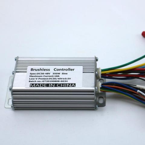 GREENTIME sine wave controller 36V/48V 350W BLDC motor controller E-bike brushless speed controller with silent start ► Photo 1/3