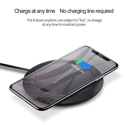 Wireless Charger for iPhone X XR XS Max 8 Plus USB Charging pad for Samsung S8 S9 Note 9 Xiaomi Phone Qi wirless charger ► Photo 1/6