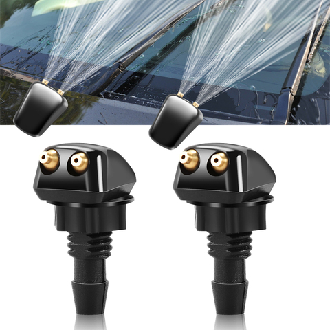 Car Front Windshield Windscreen Washer Jet Nozzles Water for BMW E46 E39 E90 E60 E36 F30 F10 E34 X5 E53 E30 F20 E87 E93 M3 M4 M5 ► Photo 1/6