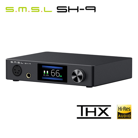 SMSL SH-9 Headphone Amplifier THX AAA Technology RCA/XLR Input 6.35MM Balanced Headphone Amplifier SH9 ► Photo 1/6