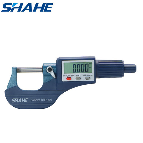 0.001 mm electronic outside micrometer 0-25 mm with Extra Large LCD Screen digital micrometer electronic Digital Caliper gauge ► Photo 1/6